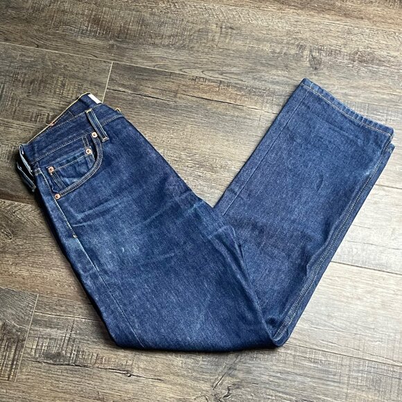 LEVI'S 501 Blue Jeans Pants Denim ((size W30 x L30)) - Picture 4 of 9
